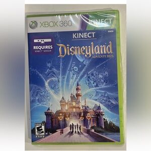 Disneyland Adventures Xbox 360 Kinect New Sealed Requires Kinect Sensor-not Incl